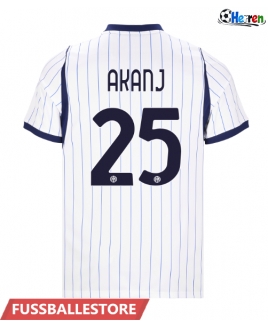 Günstige Inter Milan Manuel Akanji #25 Auswärtstrikot 2026-27 Kurzarm
